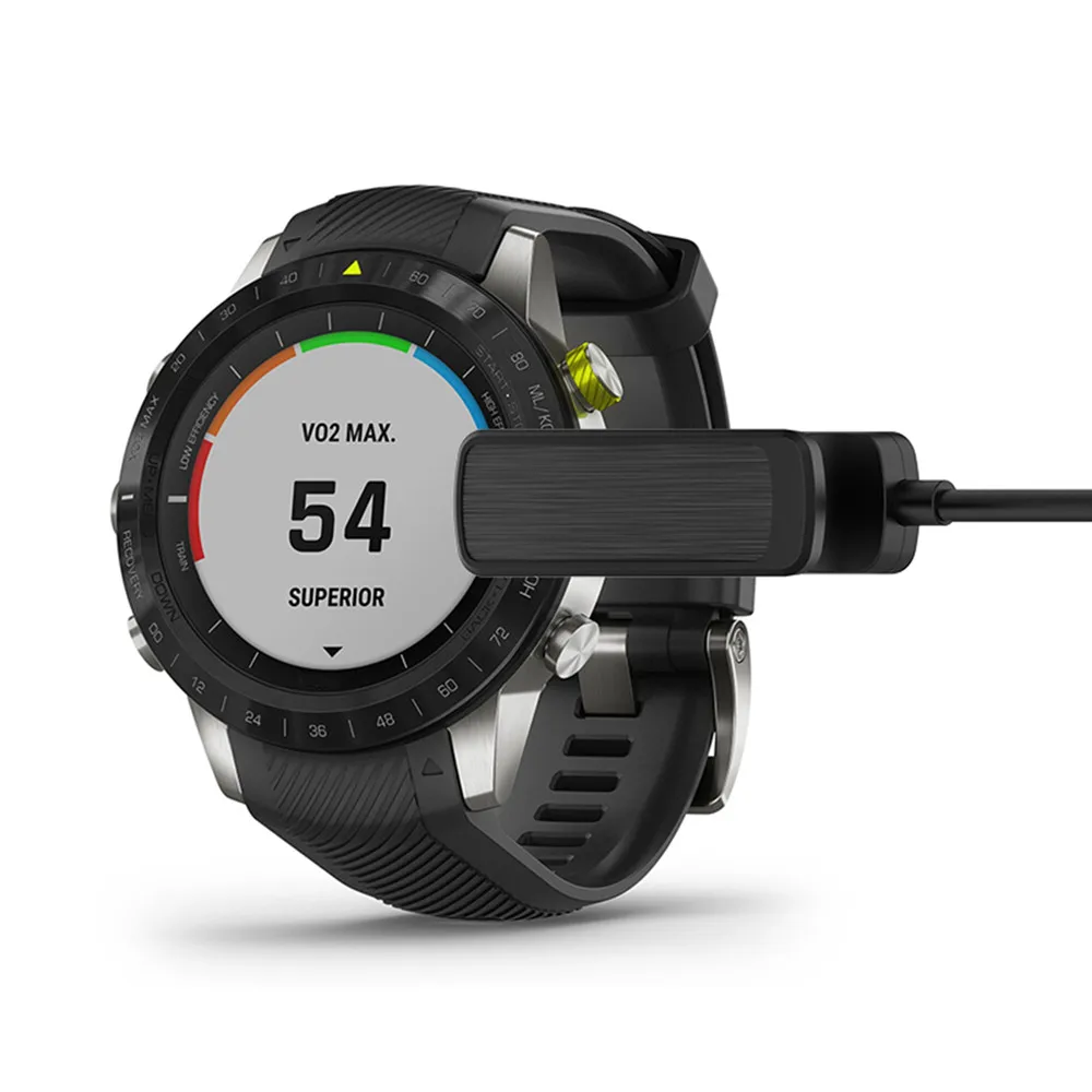 1 м USB кабель для зарядки данных зажим для Garmin MARQ-Driver/MARQ-Aviator/MARQ-Captain/MARQ-Expedition Smartwatch usb-кабель для зарядного устройства