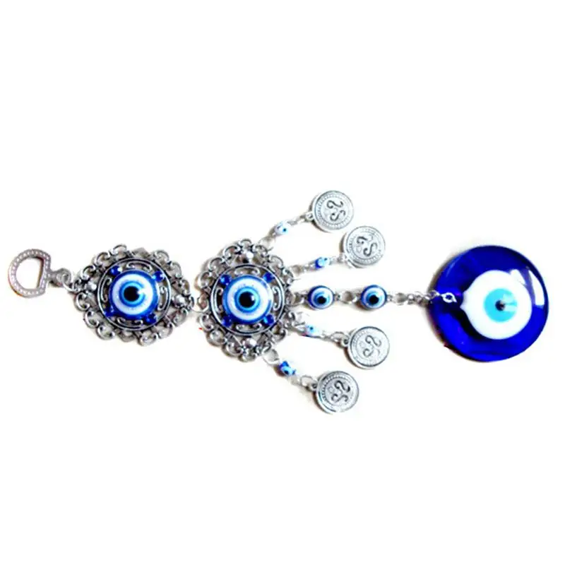 

Blue Evil Eye Amulet Protection Turkish Wall Hanging Home Decotation Blessing Gift Lucky Pendant
