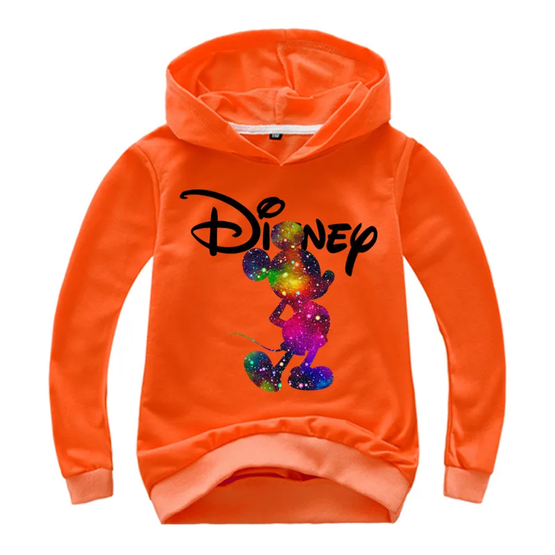  Mickey minnie Boys Girls casual Sweatshirt Kids Hoodies Long Sleeve Sweatshirt Children Clothes