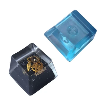 

Handmade Customized OEM R4 Profile Resin Keycap Keyboard RGB Translucent Keycap