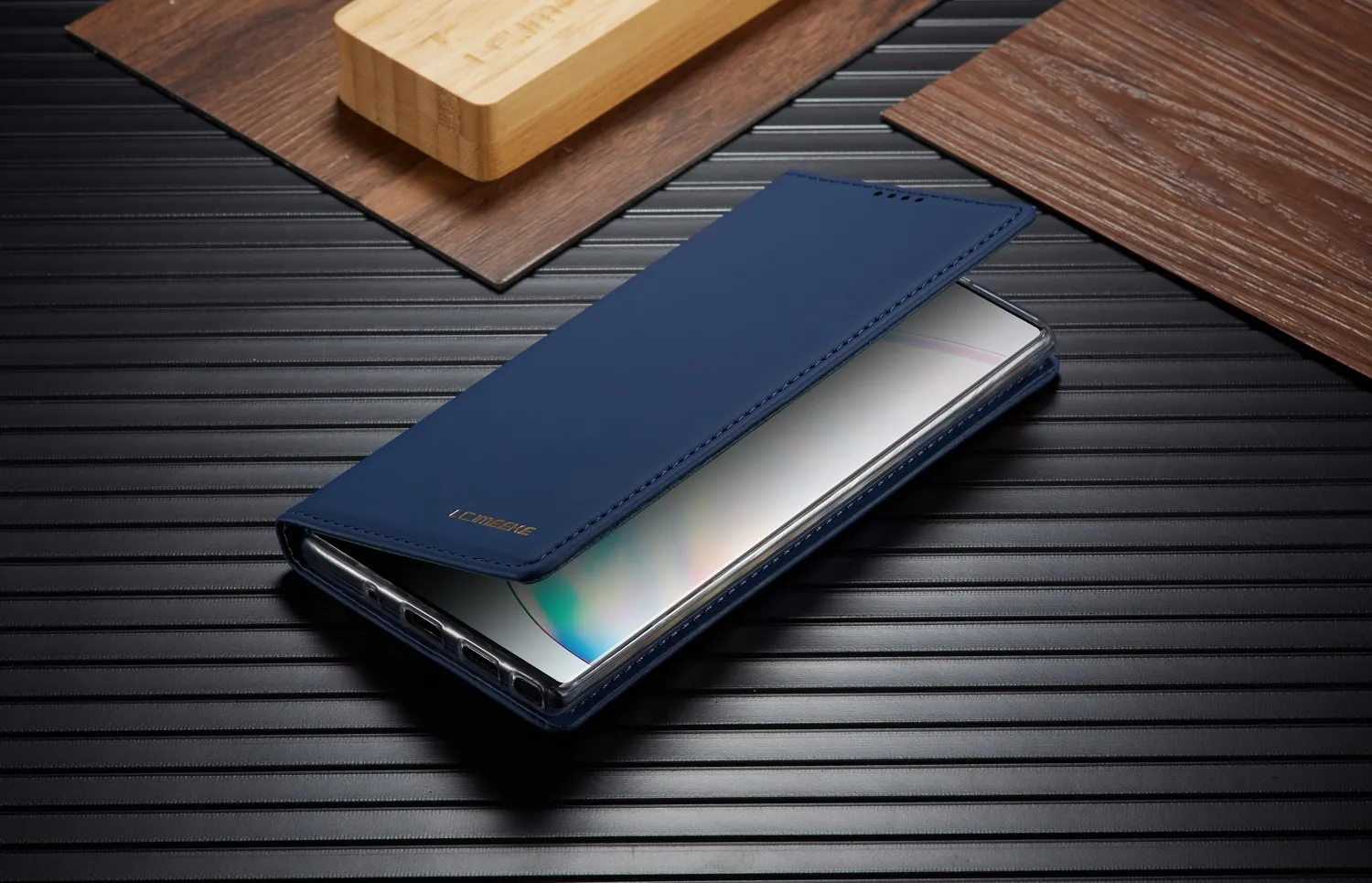 Чехол для samsung Galaxy Note 10 Plus, чехол для samsung Note10 9 S8 S9 S10 S10 S10e Plus, кожаный чехол с откидной крышкой, слоты для карт, Kickstand Caser