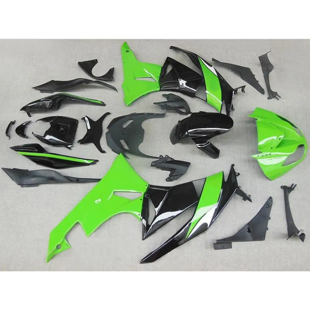 As Picture Show ABS инъекции обтекателя комплект тело работы для KAWASAKI NINJA 636 ZX6R 2009 2010 2011 2012 - Цвет: As Picture Show