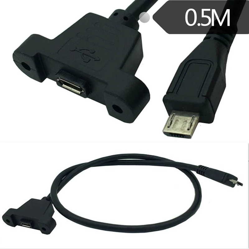 ABGN Hot-USB 2,0 Mini 5 Pin Male to USB 2,0-Female кабель для передачи данных с креплением на панель