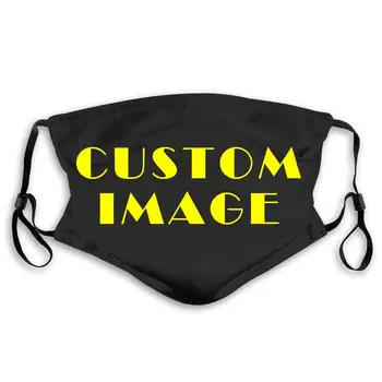 

Custom printing mask Washable Reusable Mask with 2pcs PM2.5 Filters 5 Layers Of Protection Anti Pollution Mask