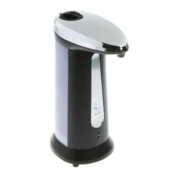 

400Ml Automatic Liquid Soap Dispenser Smart Sensor Touch-Free ABS Electroplated Sanitizer Dispenser For Car Office
