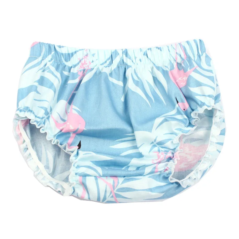 Fashion Baby Bloomers Baby Girl Cotton Cherry pattern Ruffle Diaper Cover Toddler Cotton Shorts Clothes (6)