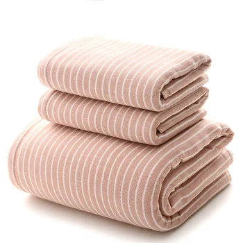 

Thickened Japanese Style Towel Cotton Towel Set Of Towels Bathroom Bath Towels For Adults Summer Swimming Sbort BB50YJ