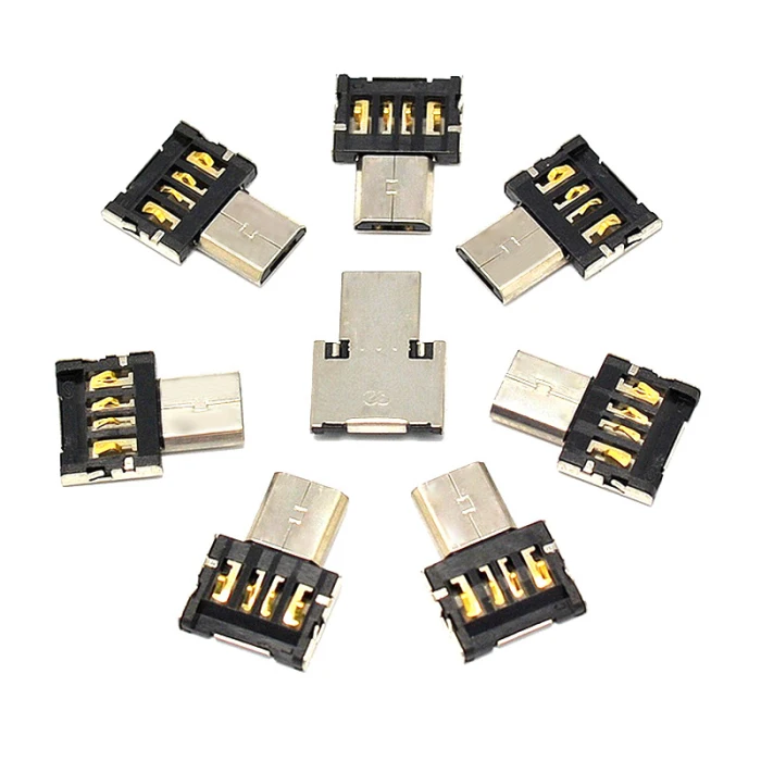 5 шт. OTG разъем адаптера USB для Micro USB для планшетных ПК Android мобильного телефона SP99