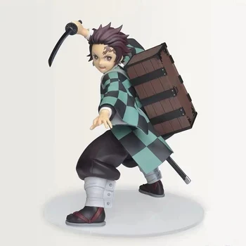

In stock Original Sega Kimetsu No Yaiba Figure Figurine 15cm Kamado Tanjirou PVC Figur Model figure Dolls