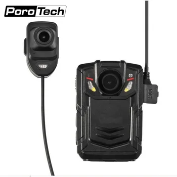 

BC002 Policeman Camera GPS+Wifi Function+64GB Ambarella Body Worn Camera Video Recorder Wearable Security Camera with Extra Cam