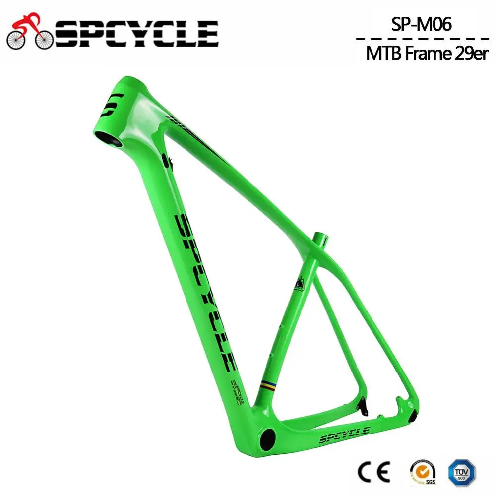 Spcycle T1000 Полный Carbon горные велосипеды Frame 29er углерода MTB раме велосипеда