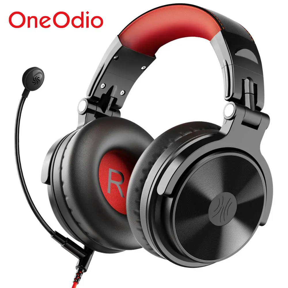 OneOdio Bluetooth5.0 Wireless Headset Wired Gaming Headphones With Detachable Boom Mic For Center Calling On-Line Class Earphone |