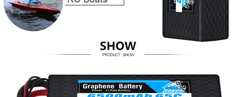 Yowoo Graphene Lipo Battery, U Lacld SHOW PRODUCT SHOW Graphene Battery Powo