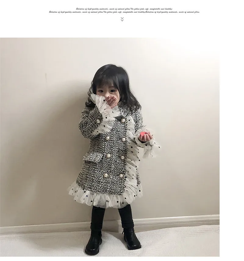 LILIGIRL/брендовая куртка для девочек; модная праздничная одежда принцессы; Новинка года; детская верхняя одежда; пальто для детей; весенние куртки