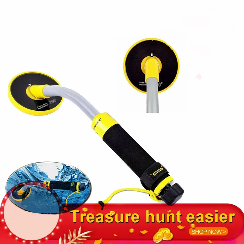

PI750 Metal Detector Waterproof Scanner Tool 30m Waterproof Pulse Induction Metal Detector Positioning Rod Treasure Finder