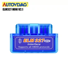 Мини OBD2 elm327 v1.5 автомобильный Obd 2 сканер Elm 327 v2.1 автомобильный диагностический инструмент обд сканер для авто считыватель Bluetooth сканер для диагностики авто для Android/IOS/Symbian/PC obd2 сканер