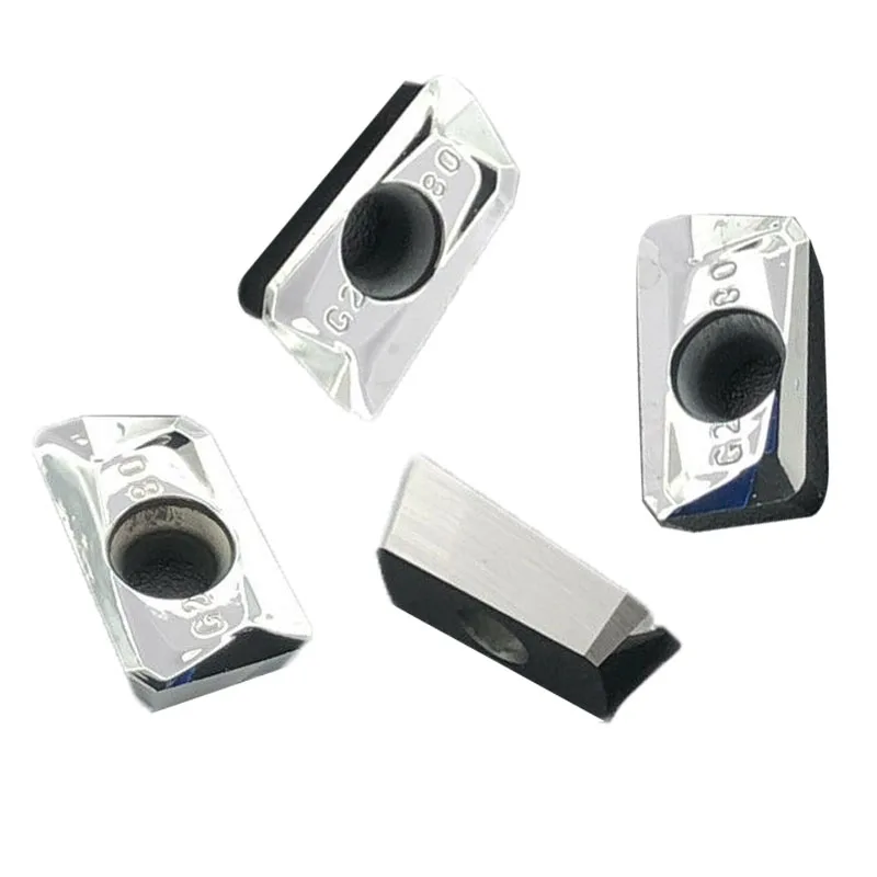 

APKT1135PDFR-MA H01 APMT1135 Carbide Milling Insert Tool For Aluminum Alloy Sharp Edges, Easier To Cut, Wear-resistant