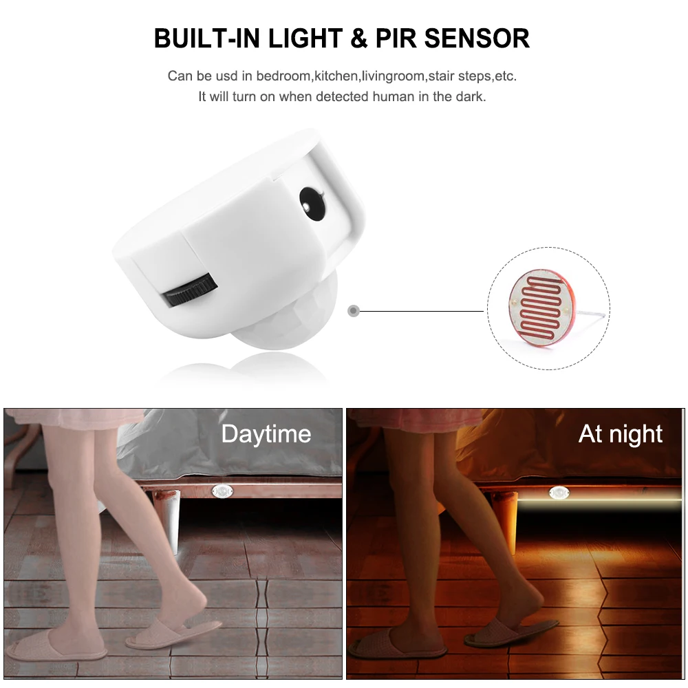 Светодиодная ленсветильник с датчиком движения 1 2 м 12 В|warm white|strip sensorled strip sensor |