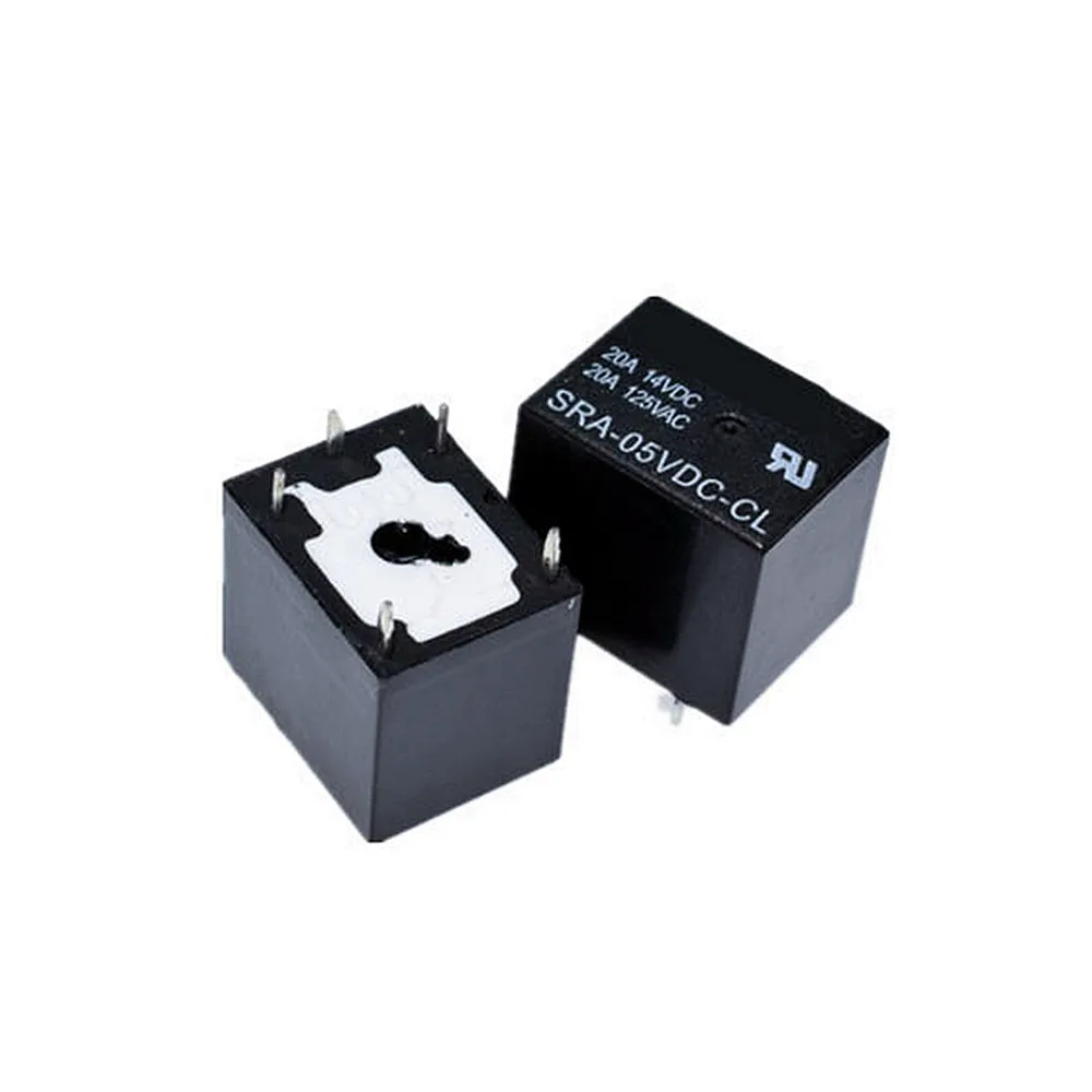 

5 шт. SRA-05VDC-CL SRA-12VDC-CL SRA-24VDC-CL DIP5PIN 5 В, 12 В, 24 В постоянного тока, 20A DC Мощность реле автомобильное реле
