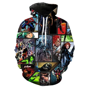 

3d print 2019 comic collage black hoodies harajuku sweatshirt/shirts/pants jacket hip hop hoody clothes men short homme coat
