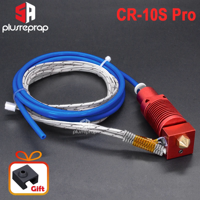 Jogo de Alumínio do Hotend para a Impressora 3d Ender Cr10 Cr10s 1.75 mm J-cabeça Bloco do Calefator Termistor Parte do Bocal de 0.4 mm - Imagem 4