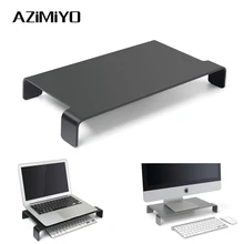 AZiMiYO Алюминиевая Подставка для ноутбука, подставка для ноутбука, охлаждающий кронштейн для MacBook mac, офисный кронштейн для расширения пространства, аксессуары для компьютера