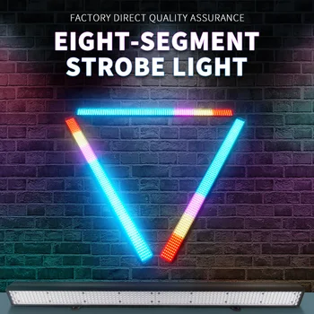 

8 segment strobe light stage light led storbe light dmx512 led dissco bar dj lighting effect for party show