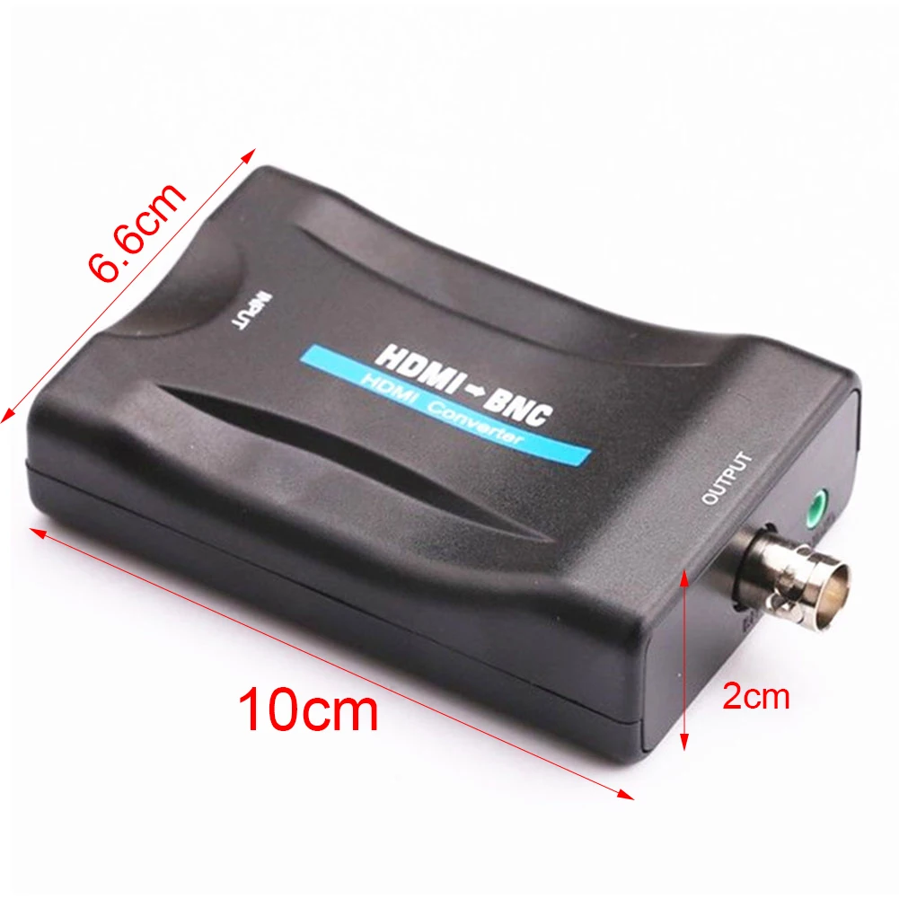 Сигналы Мини Мультимедиа NTSC Аксессуары HDMI к BNC аудио адаптер PAL USB порт коммутатор коробка видео конвертер цифровой портативный