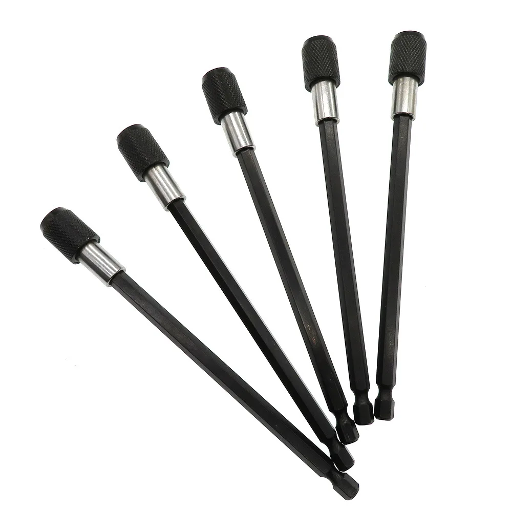 

Bit Lengthening Extension Bar Electric Drill Joint Extension Rod 150mm Magnetic Hexagon Socket Sleeve Self-Locking Connection