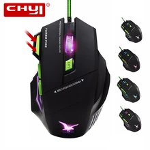 7D Проводная игровая клавиатура Мышь эргономичный 800/1600/2400/3200 точек/дюйм светодиодный подсветкой красочные геймерская мышь оптическая игровая компьютерная Мышь для портативных ПК