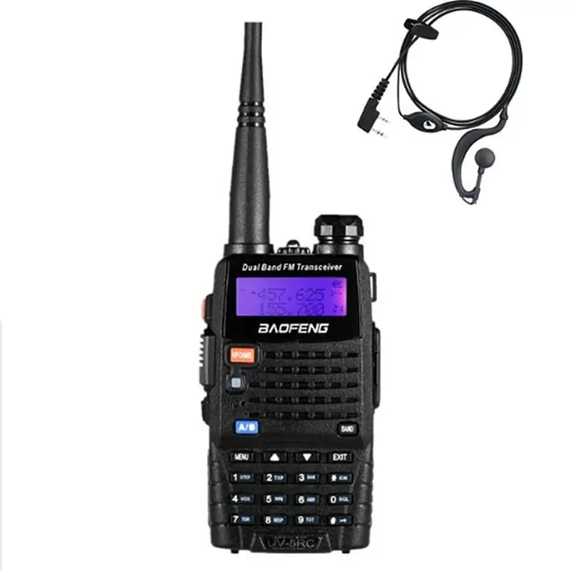 

Baofeng UV-5RC Walkie Talkie Ham 2 Two Way VHF UHF CB Radio Station Transceiver Boafeng Amador Scanner Portable Handy Woki Toki