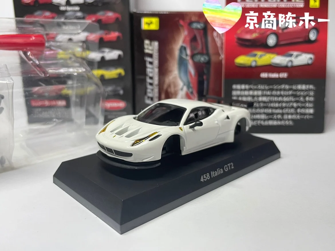 Коллекция игрушечных моделей автомобилей Kyosho Ferrari 458 Italia GT2 из литого сплава 1 / 64 |