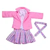 Doll Clothes Dsiney Elsa Dress Kitty Pajamas Uniform Shoes Fit 18 Inch American of Girl&43 CM Reborn Baby New Born Doll Girl Toy 3