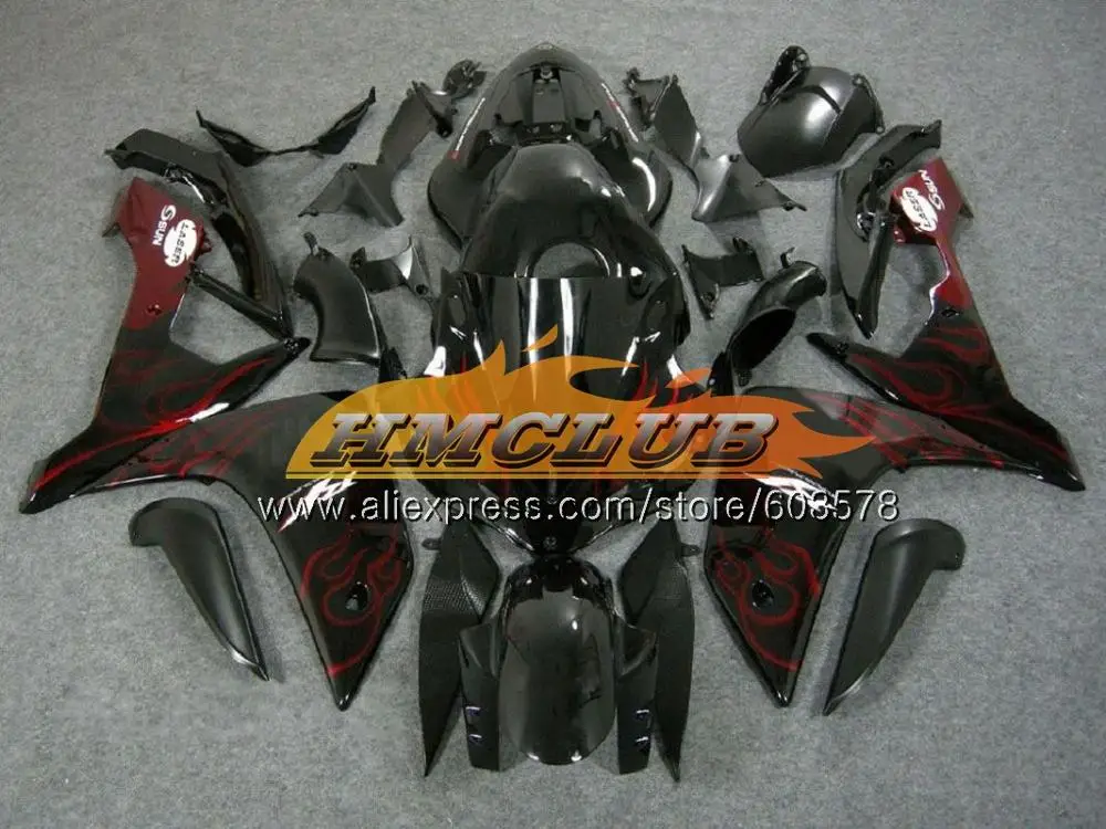 Инъекций для YAMAHA YZF R 1 YZF 1000 YZF-R1 2007 2008 49CL. 25 глянцевый красный YZF R1 07 YZF1000 YZF-1000 YZFR1 07 08 OEM обтекатели - Цвет: No. 18