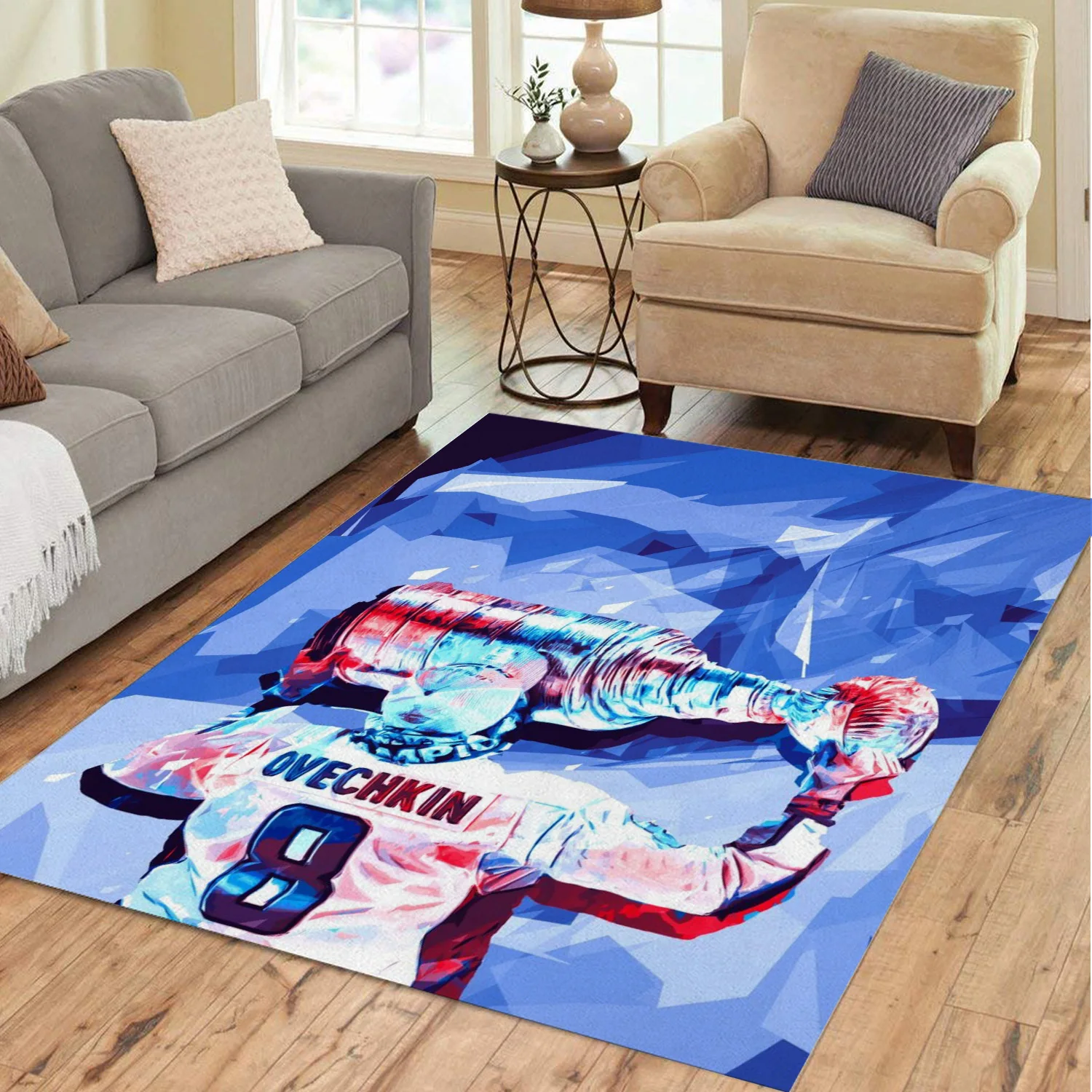 Alexander Ovechkin winner Carprt Rug for Living Room Bedroom Decoration Home Non-slip Rugs Floor Mat Dropshipping | Дом и сад