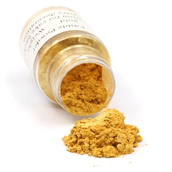 

10g Edible Food Coloring Powder in Cake Decoration Baking Pastry Bread Colorantes Comestibles Baking Ingredient Gold Food Powder