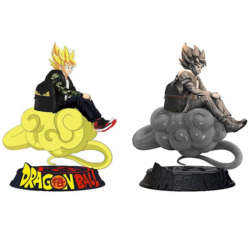 Dragon Ball Z открытый циррус Супер Saiyan Сон Гоку 1/8 сцены статуя GK смола фигурка модель игрушки настольное украшение X3564