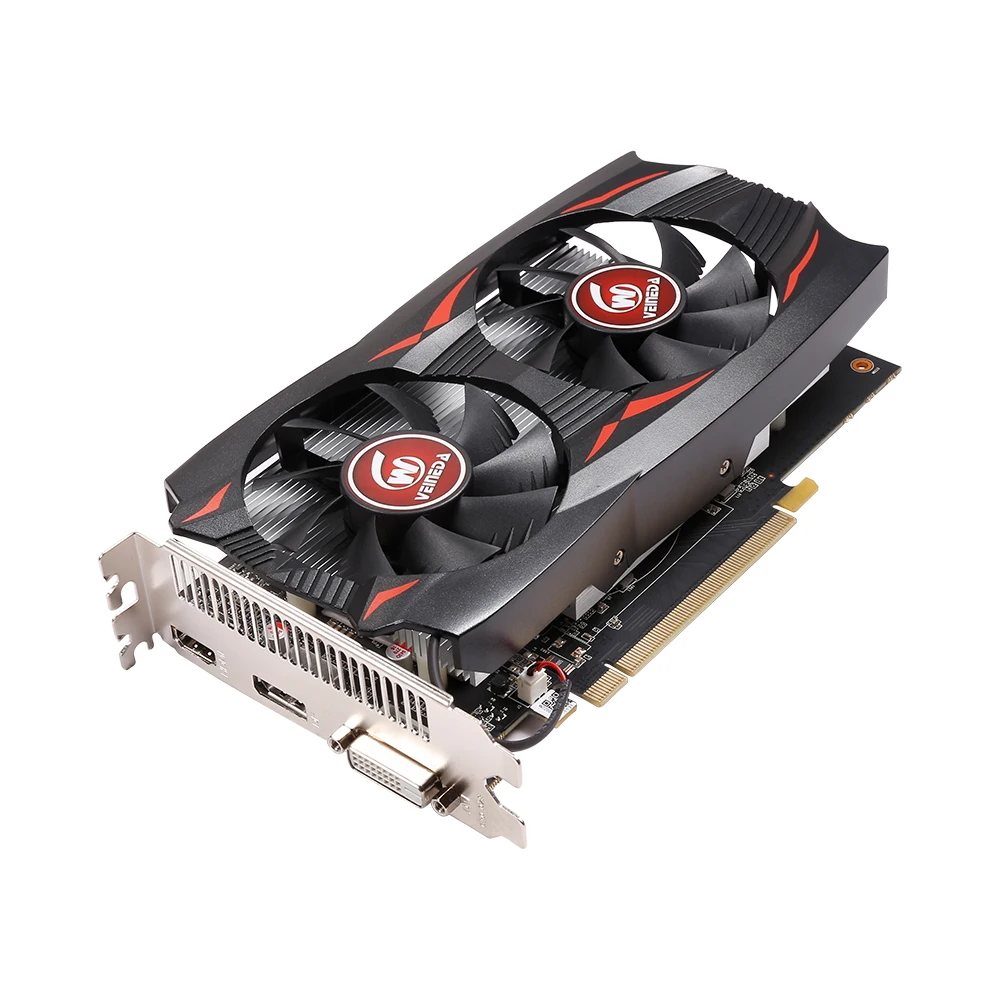 Видеокарта VEINEDA gtx 1650 4 Гб 128 бит 8004 МГц GDDR5 PCI Express X16 HDMI DVI DP gtx1650 для игр nVIDIA