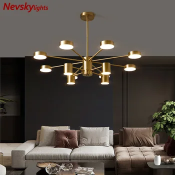 

Copper hanging lamps led dining brass light led fixture nordic led chandeliers lighting living room chandelier ceiling bedroom