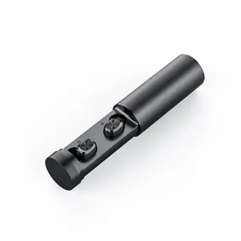 

B9 with power display digital display pull touch 5.0 binaural wireless headset portable Earpiece Electronic Gifts