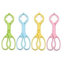 Противоскользящие стерилизованные щипцы, устойчивые к стерилизации, пластиковые щипцы для детских бутылочек, пинцет, зажим для молочной бутылки, Нескользящие зажимы для бутылки