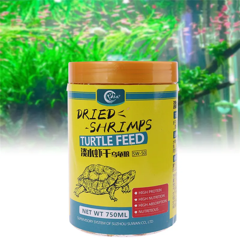 750 мл аквариумная еда сушеные креветки Крил для кормления рыб черепахи хомяк белок высокое питание продукты аквариума C42