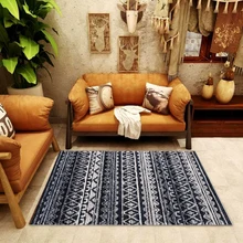 Богемный элемент ковер модный прочный для гостиной диван стол противоскользящая противообрастающая Подушка пол коврик