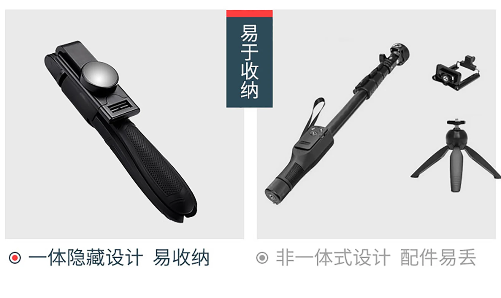Bluetooth селфи палка мини селфи палка из нержавеющей стали зеркало Противоскользящий штатив с пультом дистанционного управления для iPhone samsung huawei