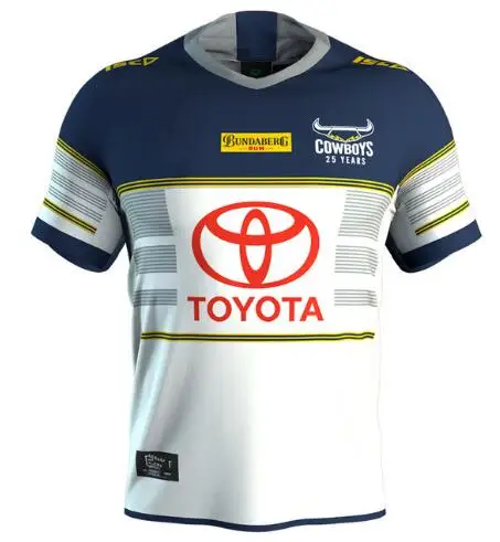 NORTH QUEENSLAND COWBOYS Домашняя футболка для регби Размер: S-5XL