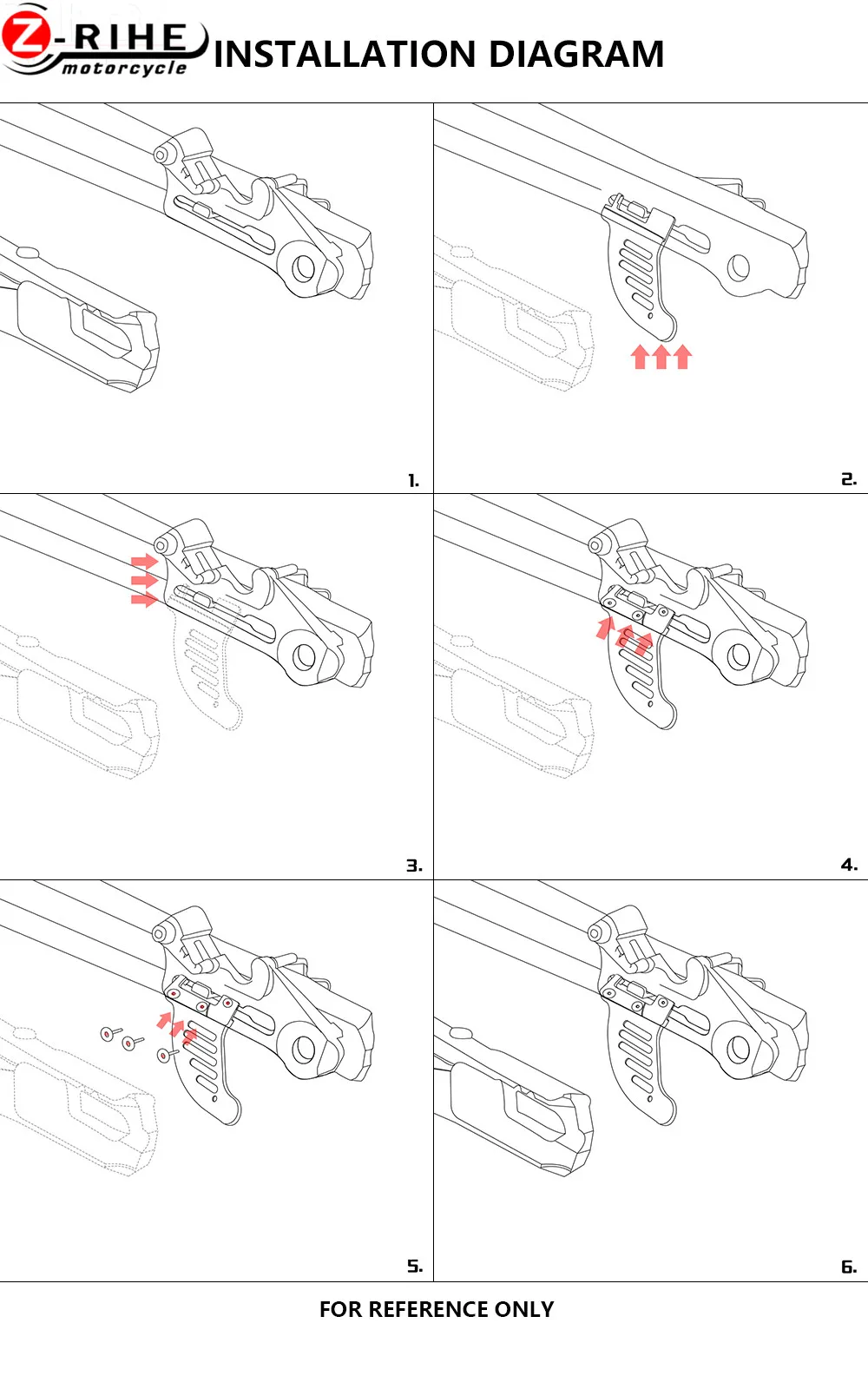 Для KTM 200XCW 2006 2007 2008 2009 2010 2011- 200EXC 2003-2012 Аксессуары для мотоциклов защита заднего тормозного диска Potector кронштейн