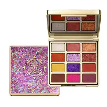 

Fashion Eyeshadow Palette Waterproof Long-Lasting Shimmer Matte Glitter Eyeshadow Eye Makeup Beauty Cosmetic 12 Colors