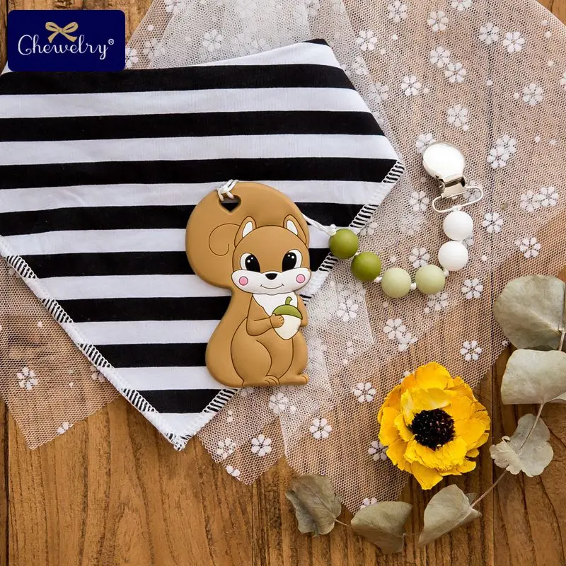 

1PC Silicone Teether Triangle Scarf Infant Saliva Towel Newborn Bibs Baby Bibs Boy Burp Bandana Cotton Soft Bib For Baby Product