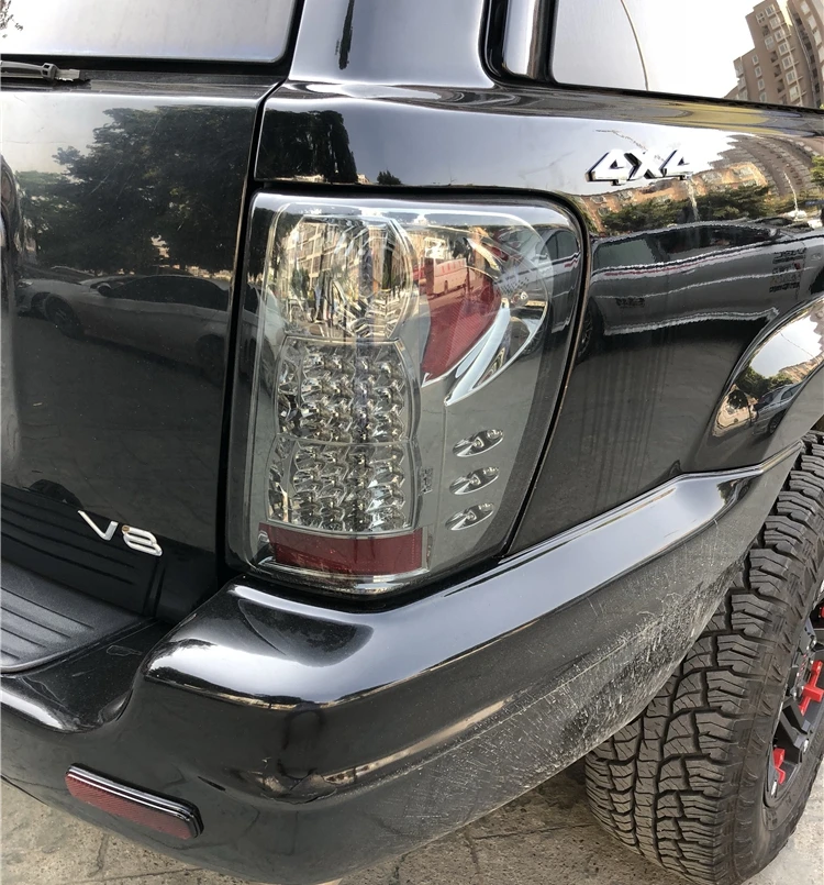 Задний фонарь для автомобиля Jeep Grand Cherokee 1999-2004 SRT светодиодный задний фонарь Противотуманные фары Дневные ходовые огни DRL тюнинг Аксессуары для автомобилей