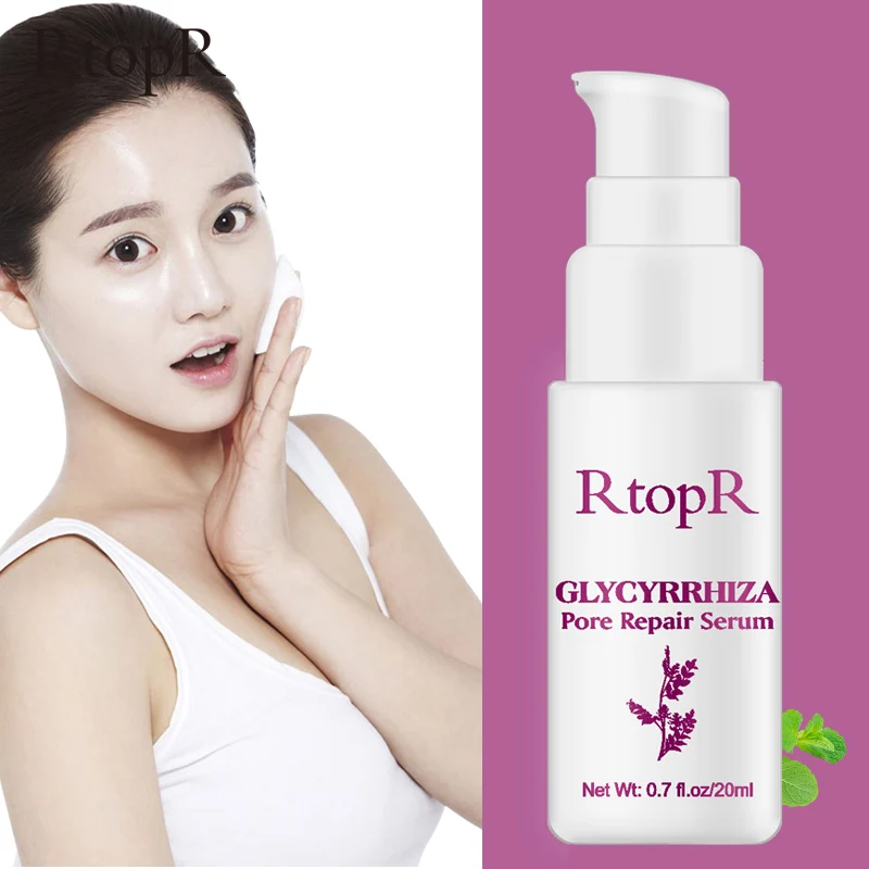 RtopR Glycyrrhiza восстанавливающая поры сыворотка коллаген отбеливающий крем против морщин для лица контроль жирности увлажняющий эффективный сужающий поры